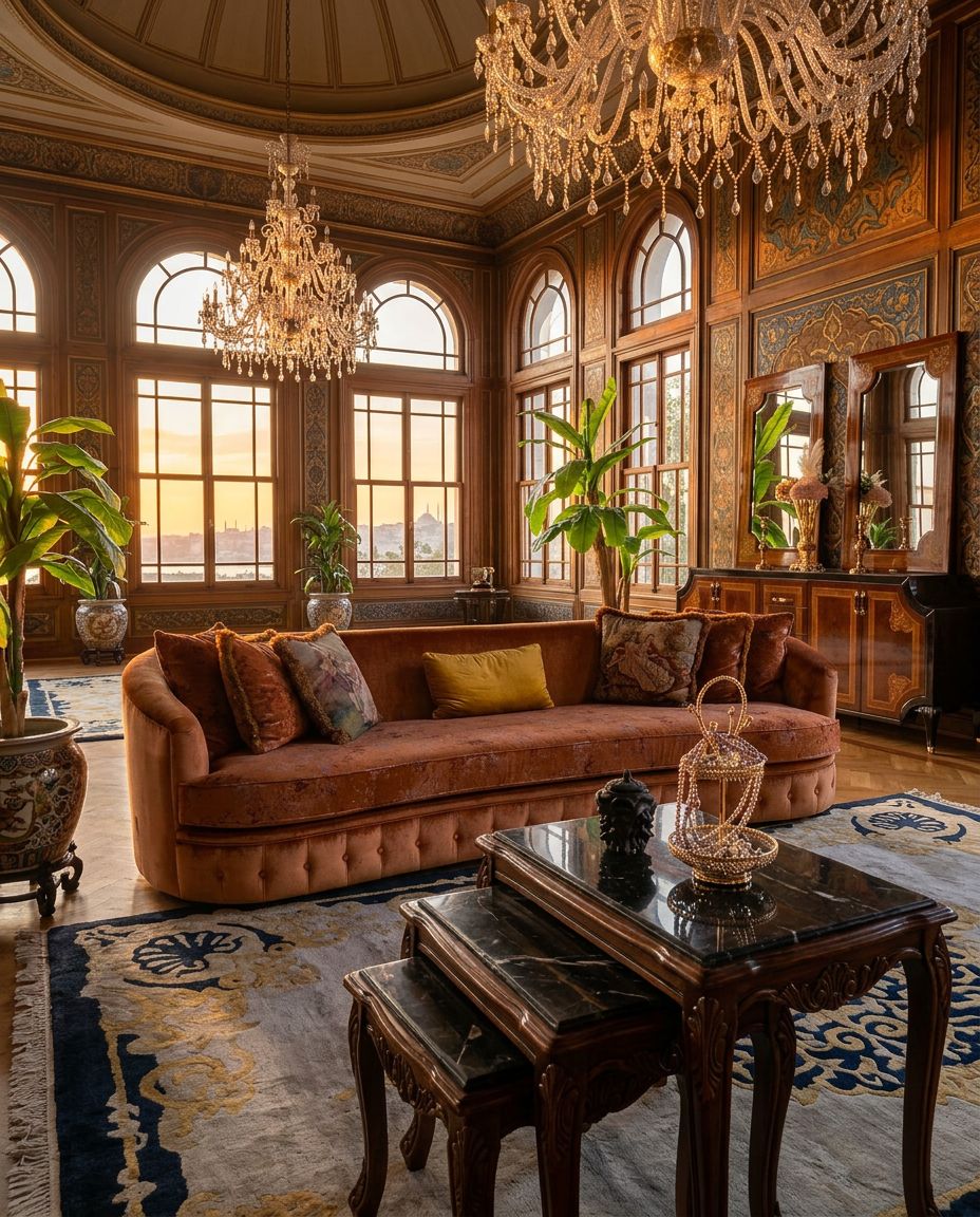 lüks salon planlaması