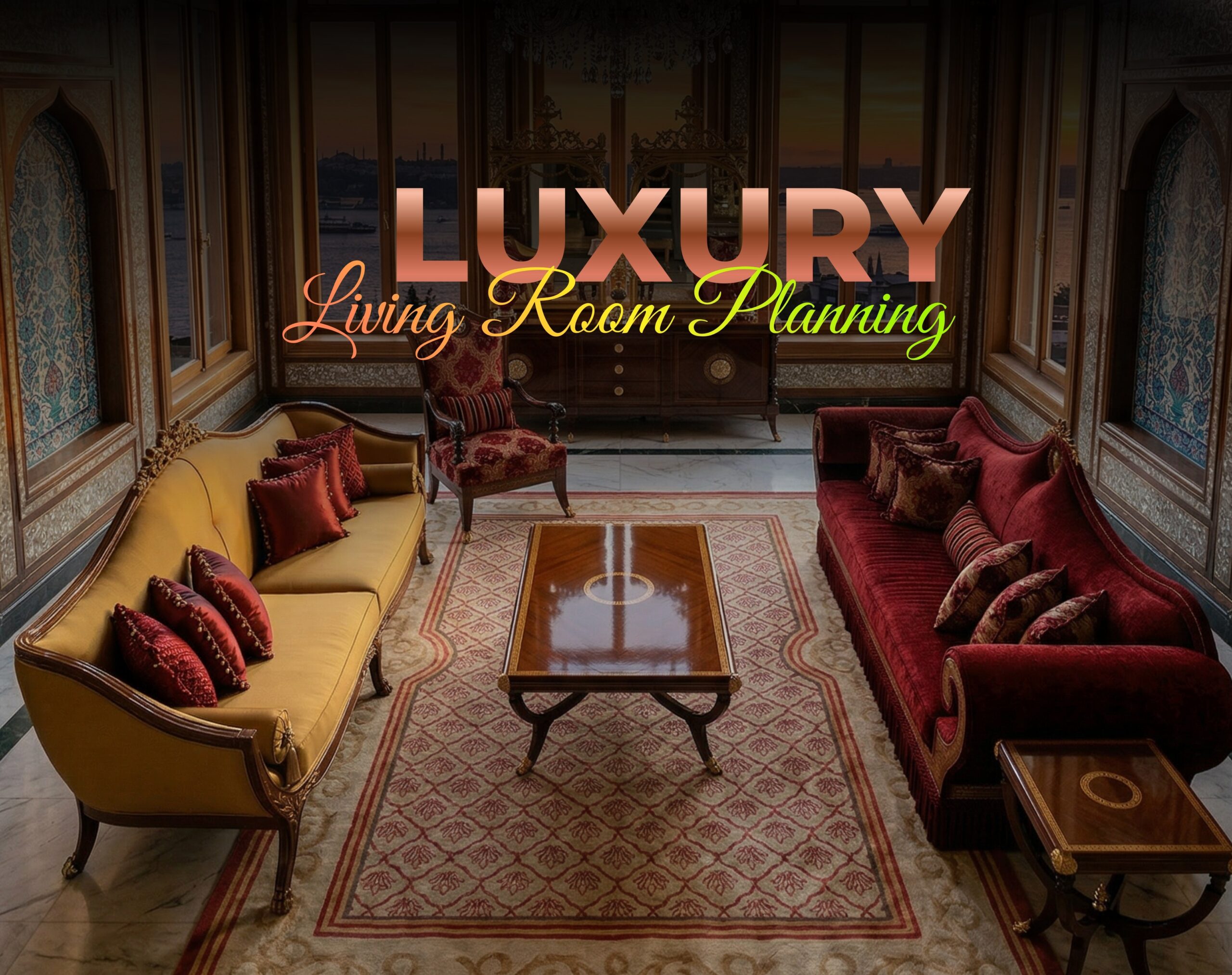lüks salon planlaması